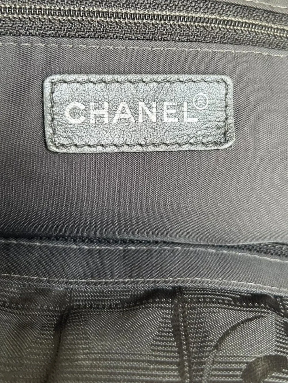 CHANEL Nylon Medium Travel Tote, Black